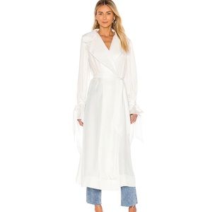 Breakaway Trench Coat in Vanilla